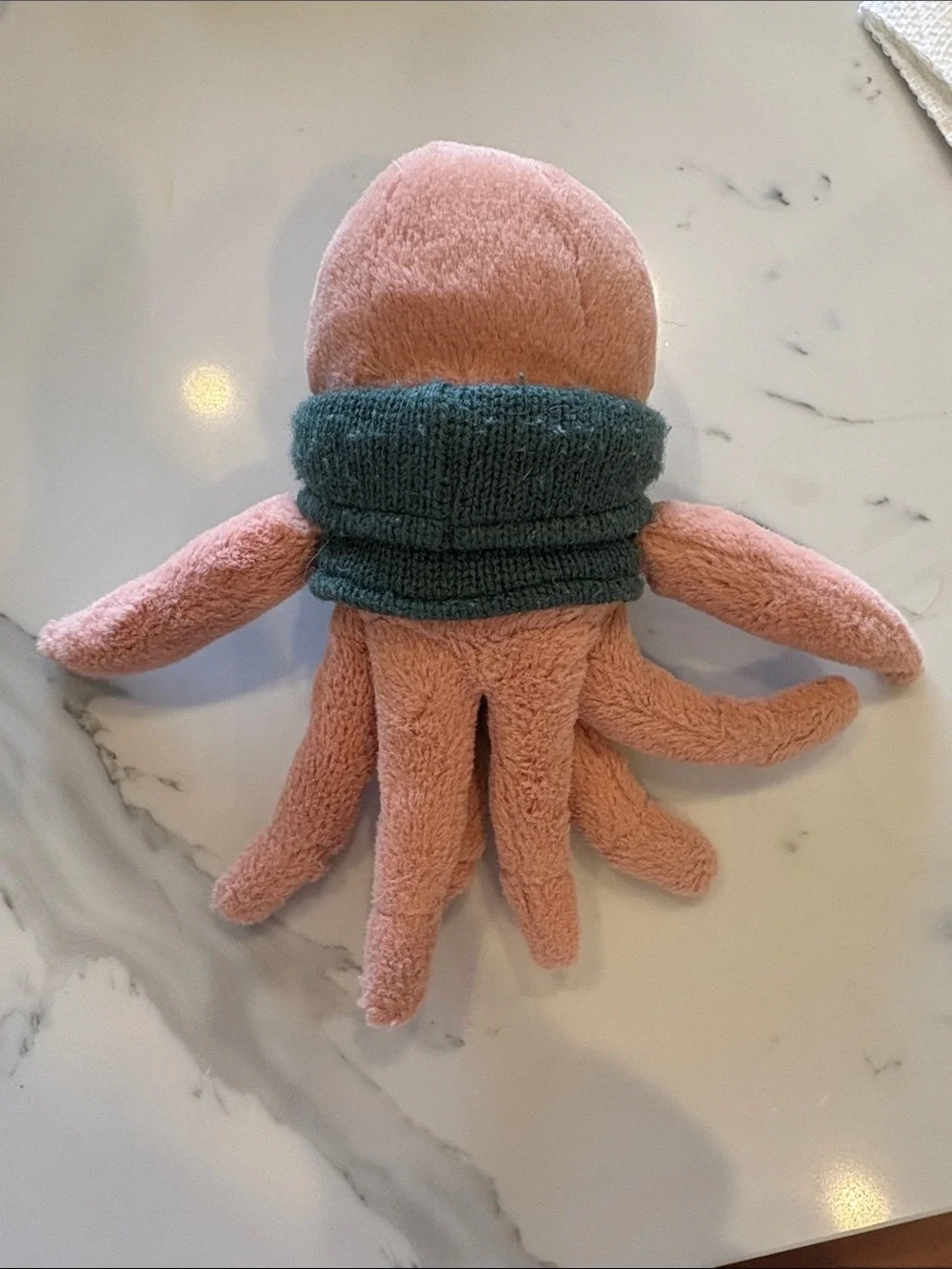 Jellycat sweater wearing octopus